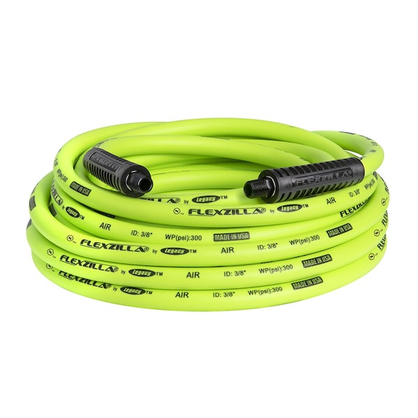 Air Hose, 3/8" x 35, 1/4" MNPT Fittings